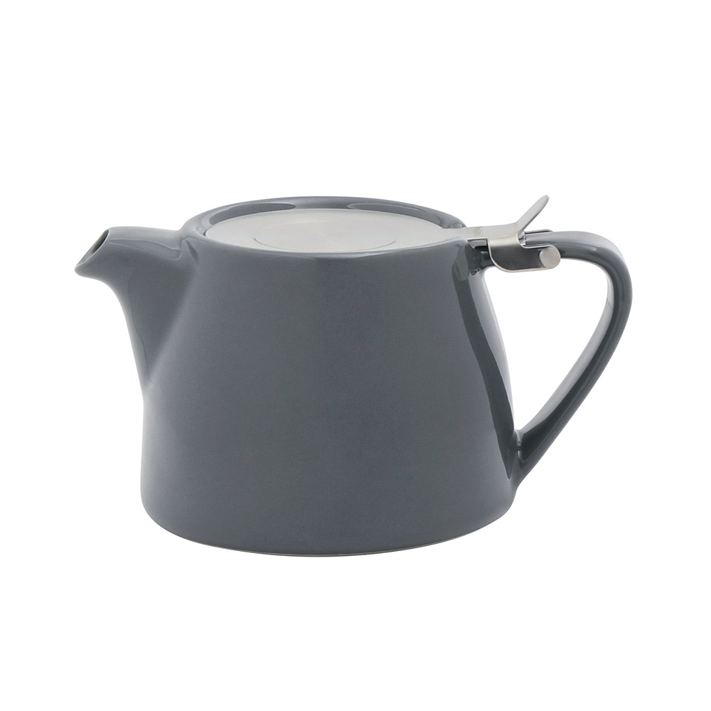 View ProCook Cafe Collection Tableware Grey Loose Leaf Teapot 500ml information