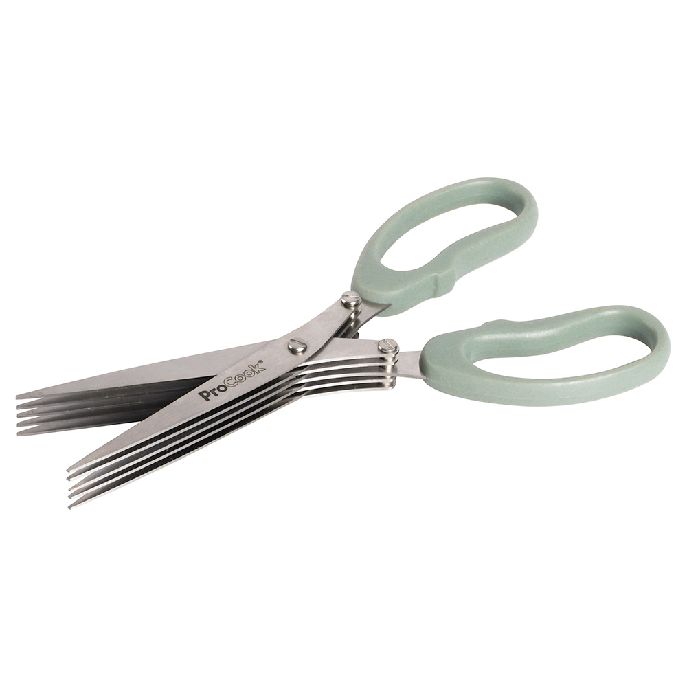 View 5 Blade Herb Scissors Knives by ProCook information