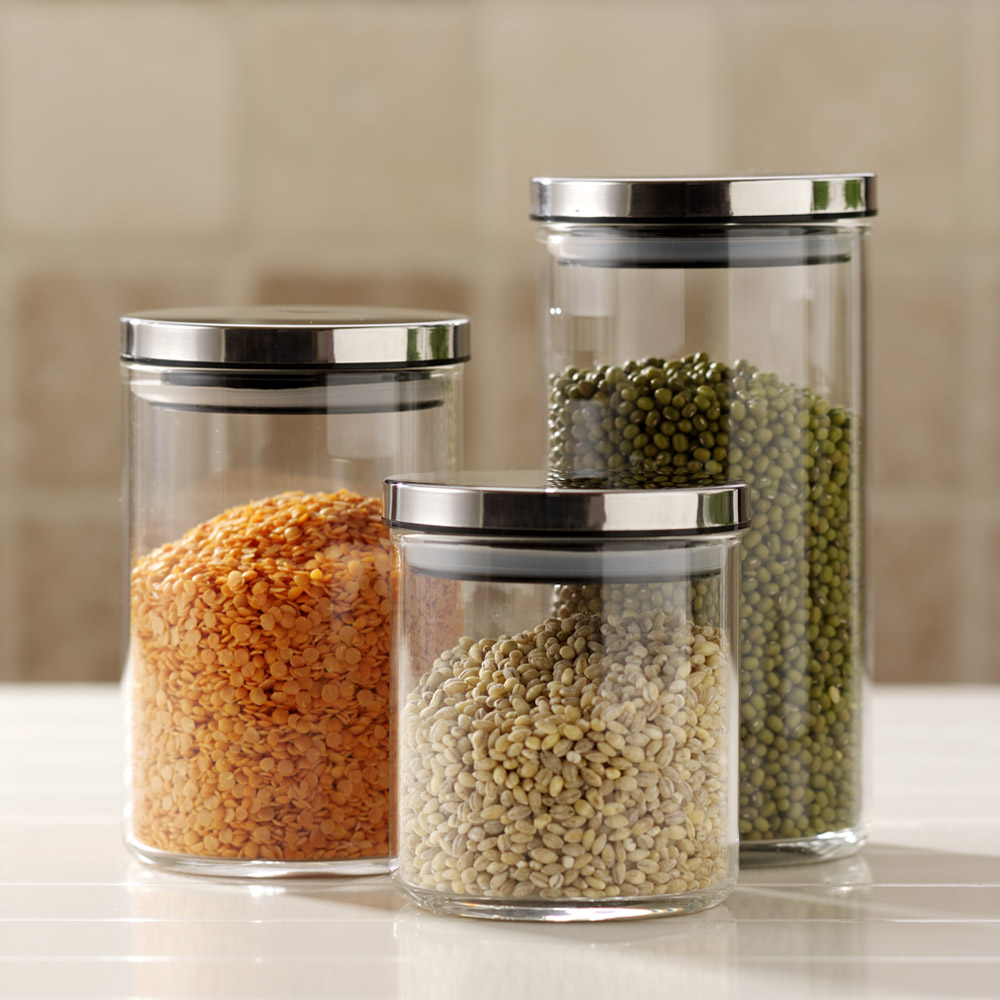 View Glass Storage Jar Small Kitchenware by ProCook information