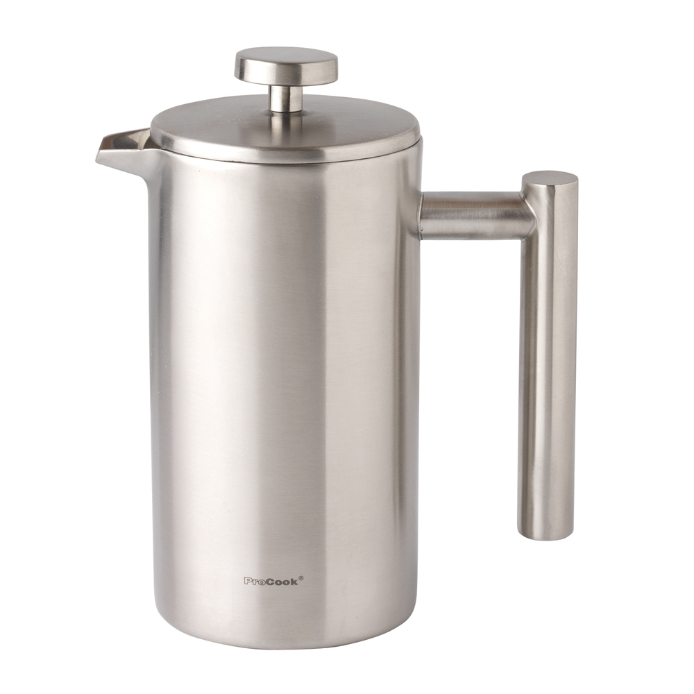 View Satin Stainless Steel Double Walled Cafetiere 350ml Cafe Collection ProCook information