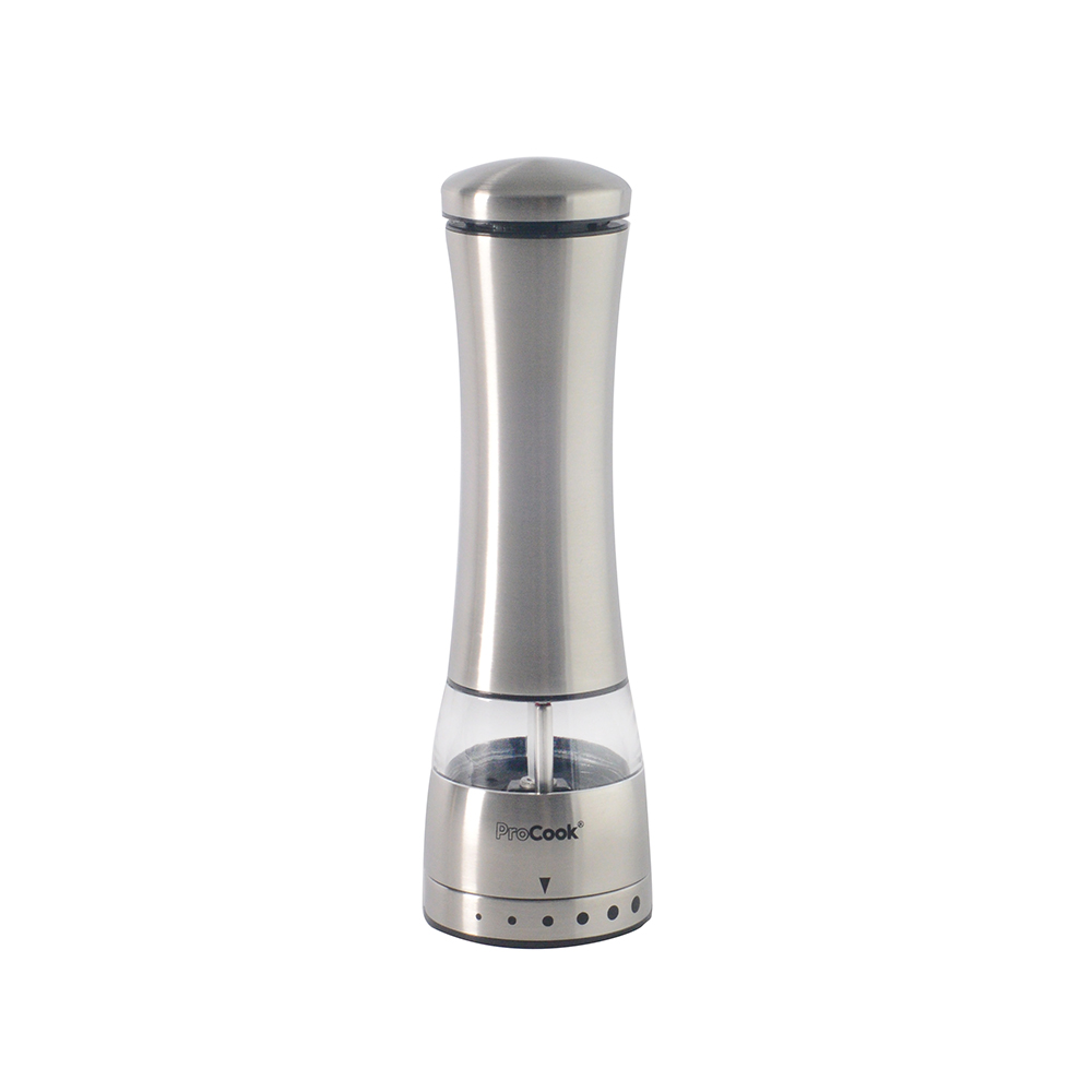 View Stainless Steel Electric Salt or Pepper Mill ProCook information