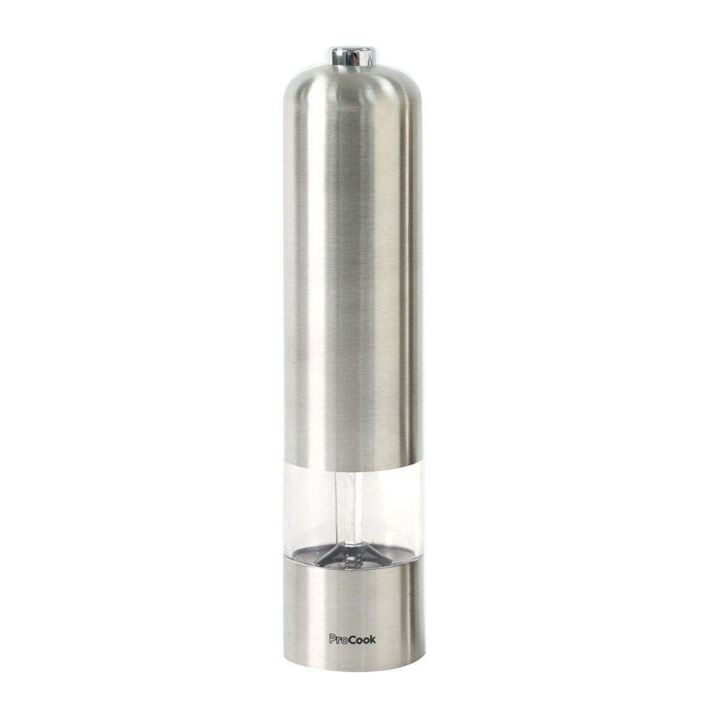 View Stainless Steel Salt or Pepper Electric Mill Tableware by ProCook information