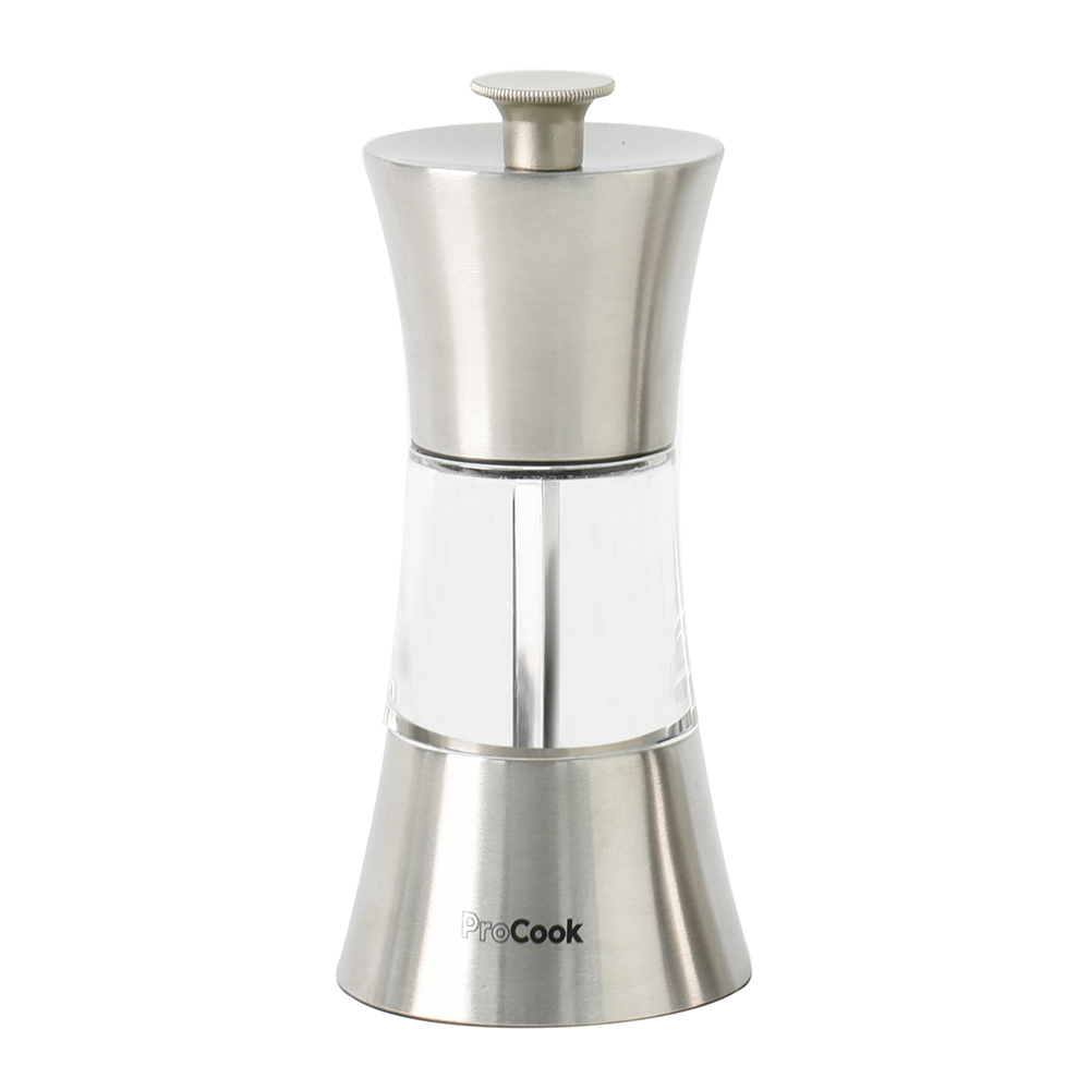 View Stainless Steel Salt or Pepper Mill 13cm Tableware by ProCook information