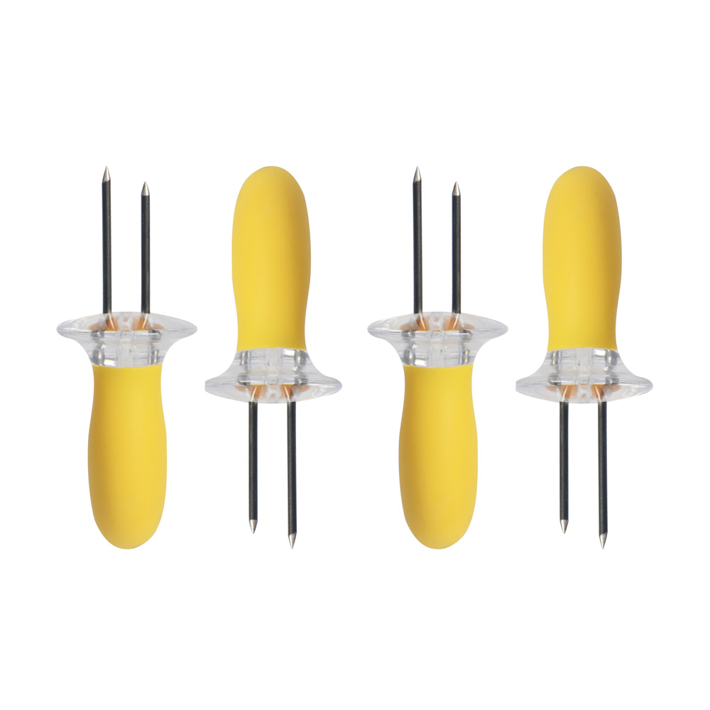 View Corn on the Cob Holders Set of 4 Pairs Kitchenware by ProCook information