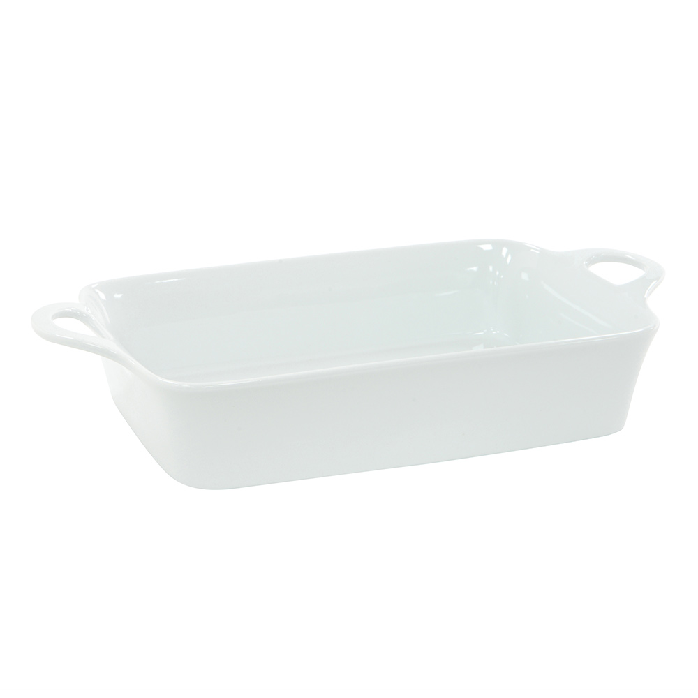 View White Porcelain Oven Dish 43cm Cookware by ProCook information