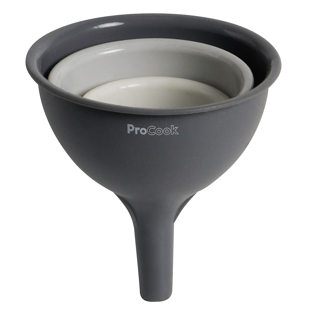 View Silicone Funnel Set Kitchenware by ProCook information
