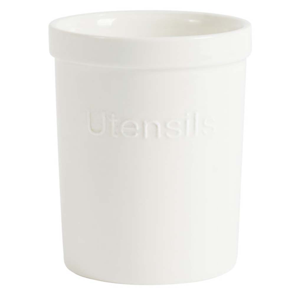 View Porcelain Utensil Holder White 15cm Utensil Pots by ProCook information