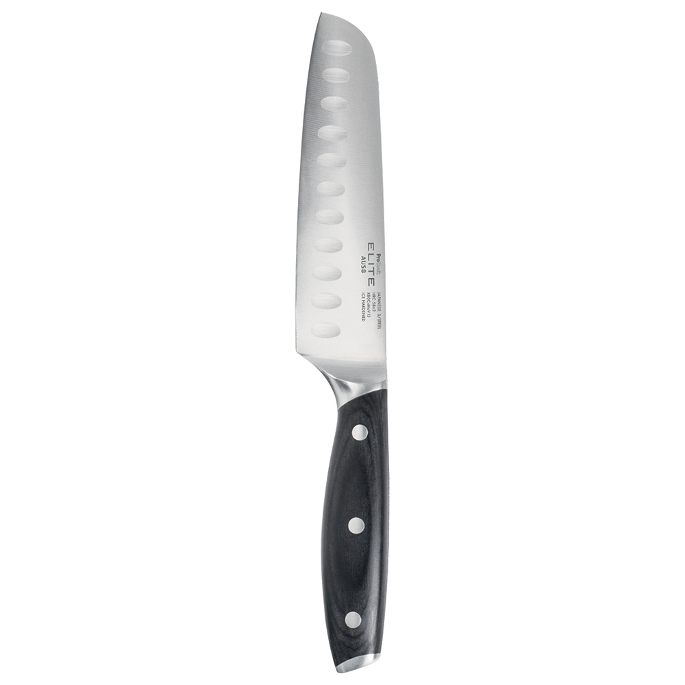 View Santoku Knife 13cm Elite AUS8 Knives by ProCook information