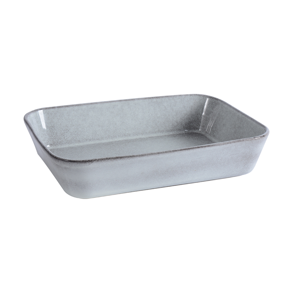 View Grey Stoneware Oven Dish 35cm x 25cm Cookware by ProCook Grey information