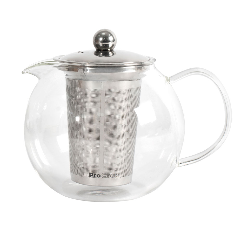 View Glass Teapot 12L Cafe Collection by ProCook information