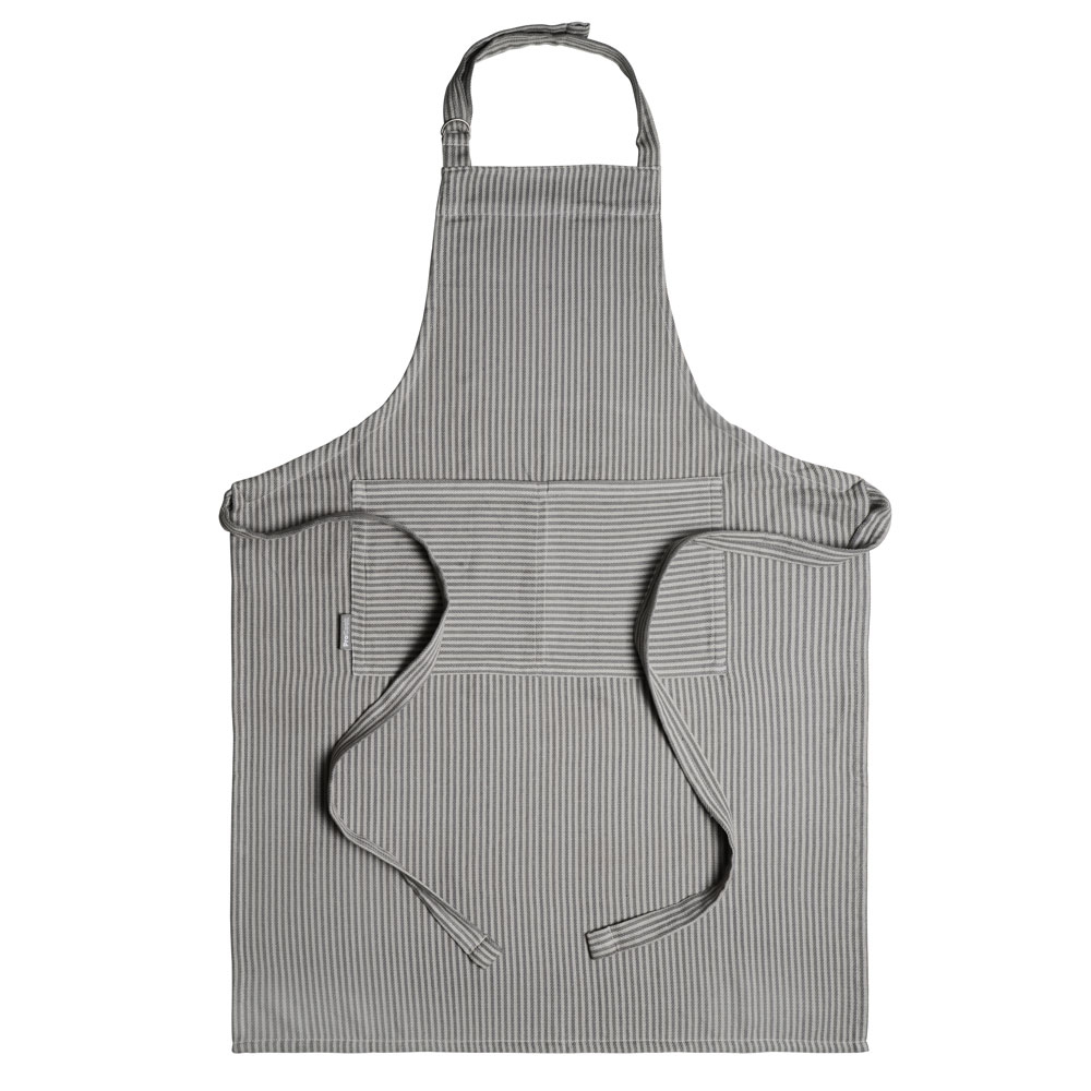 View Grey Striped Chefs Apron Kitchenware by ProCook information