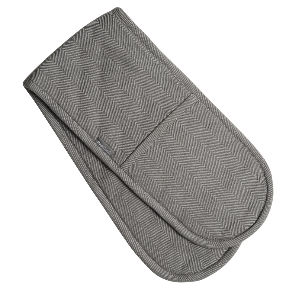 View Grey Double Oven Glove Kitchenware by ProCook information
