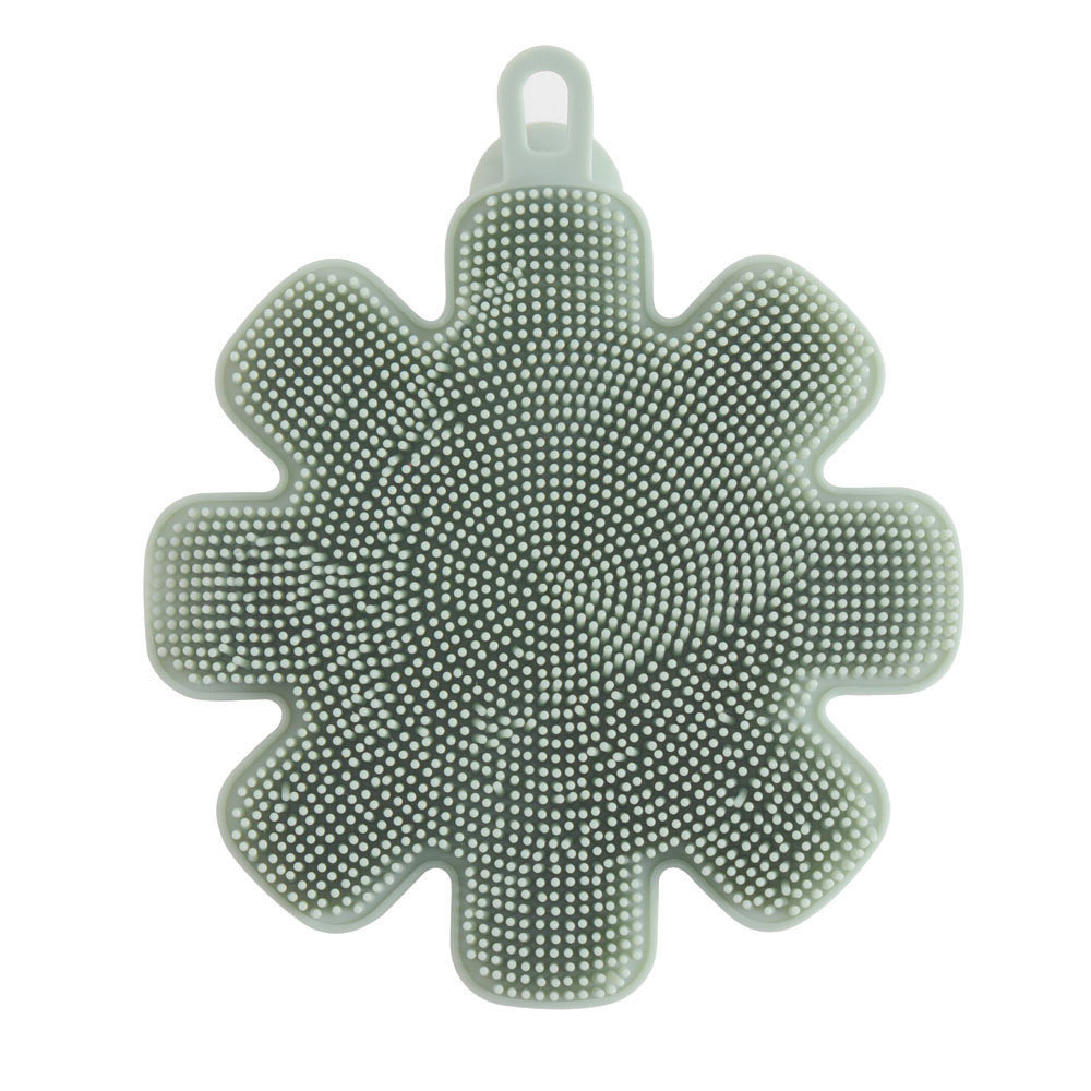 View Flower Shaped Silicone Dish Scrubber Kitchen Accessories by ProCook information
