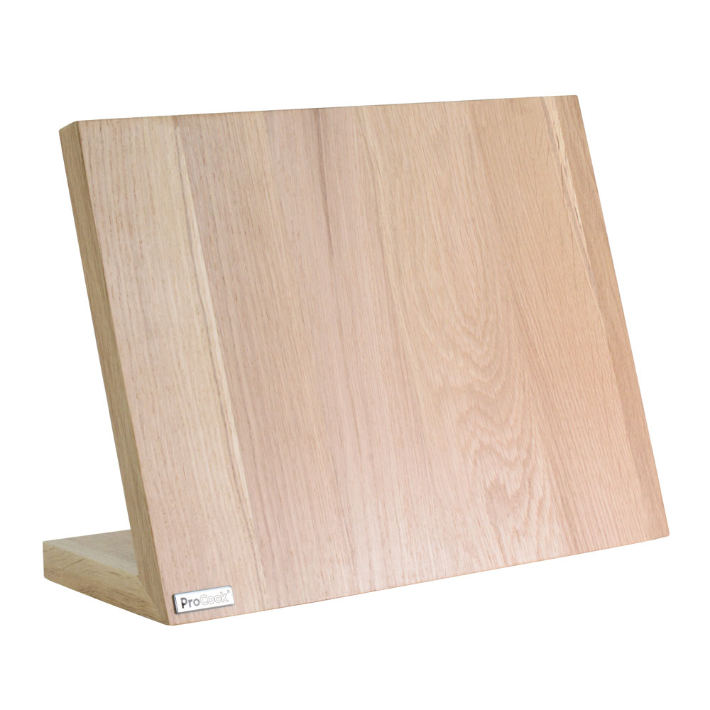 View Magnetic Oak Knife Block Knives by ProCook information