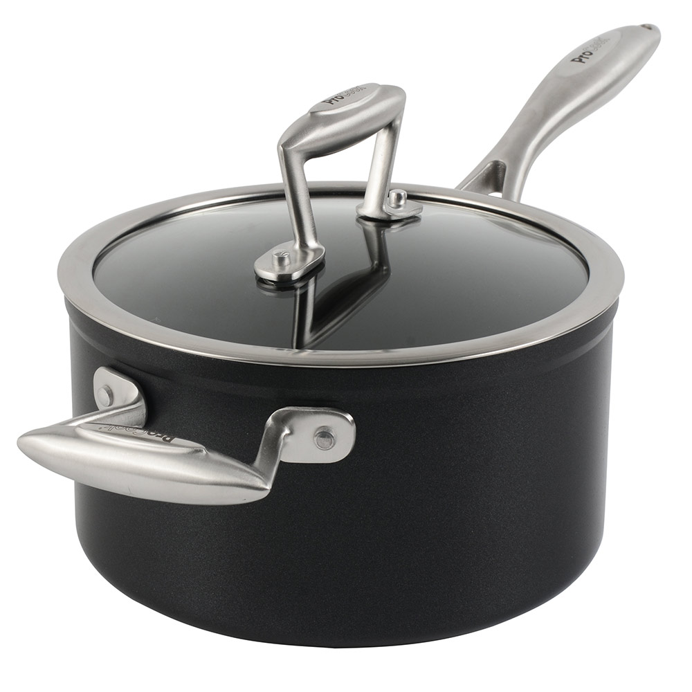 View ProCook Elite Forged Cookware Induction Saucepan with Lid 20cm information