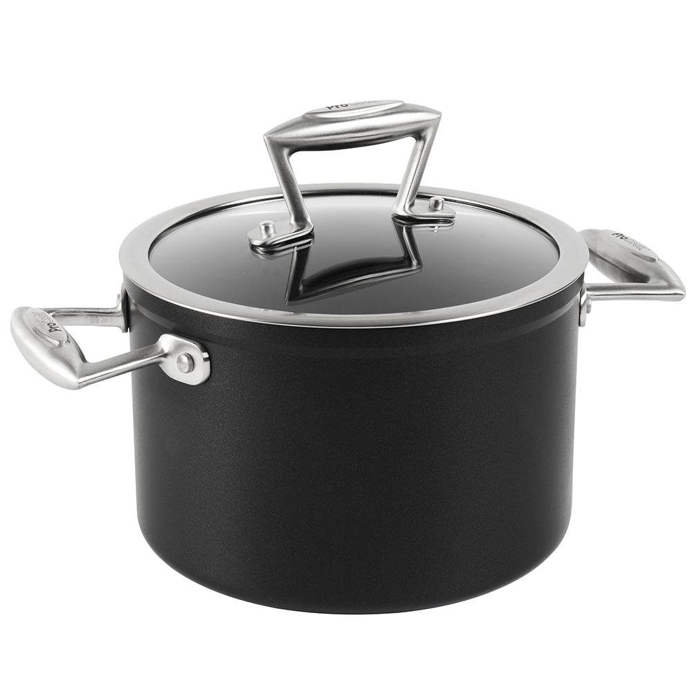 View ProCook Elite Forged Cookware Induction Stockpot with Lid 20cm information