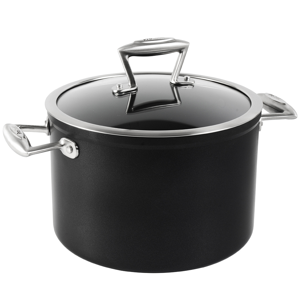 View ProCook Elite Forged Cookware Induction Stockpot with Lid 24cm information