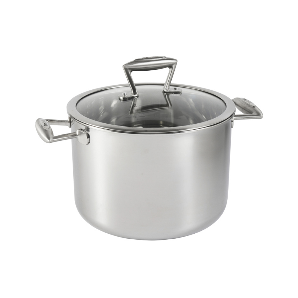 View ProCook Elite TriPly Cookware Induction Stockpot with Lid 24cm information