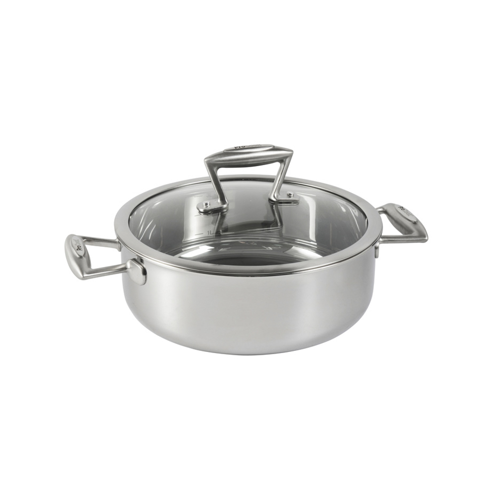 View ProCook Elite TriPly Cookware Induction Casserole with Lid 24cm information