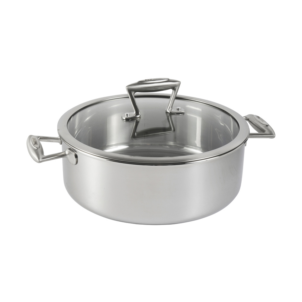 View ProCook Elite TriPly Cookware Induction Casserole with Lid 28cm information