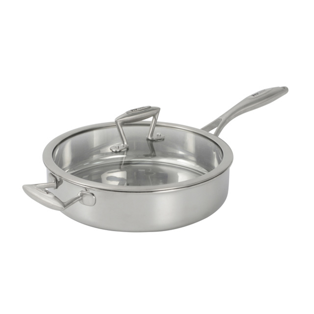 View ProCook Elite TriPly Cookware Uncoated Induction Saute Lid 28cm information