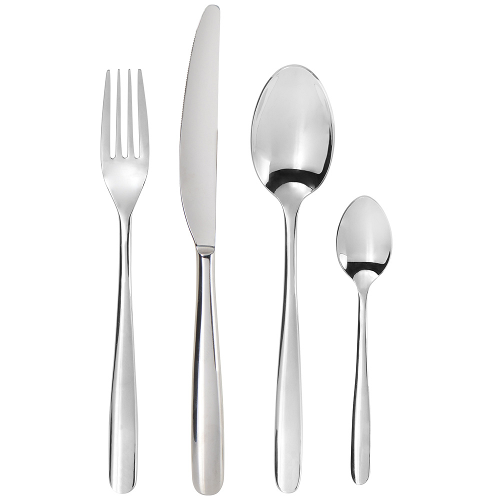 View 16 Piece Stainless Steel Cutlery Set 1810 Kew Cutlery by ProCook information