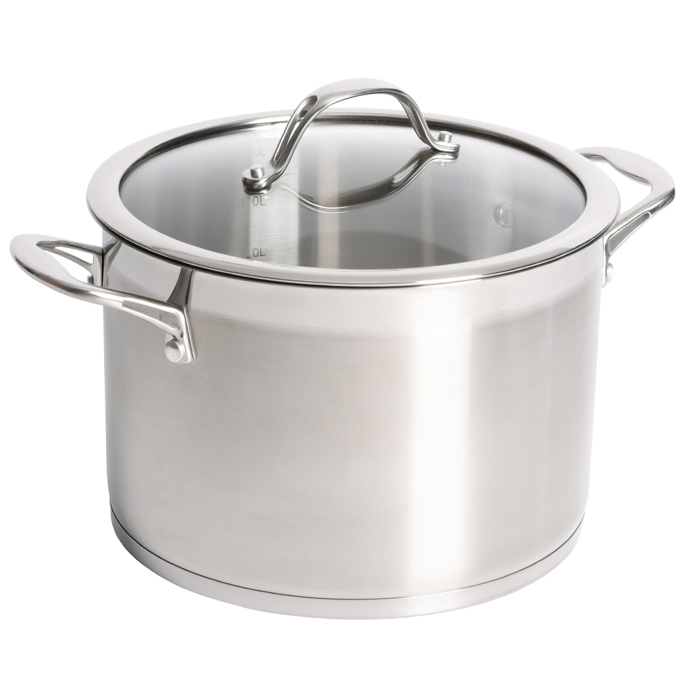 View ProCook Professional Steel Cookware Induction Stockpot 22cm information