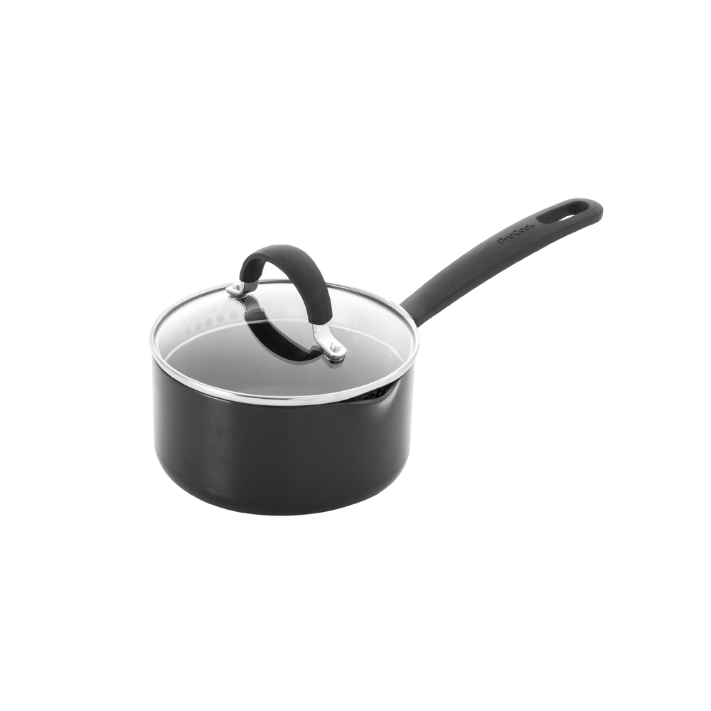 View ProCook Gourmet NonStick Cookware Saucepan With Lid 14cm information