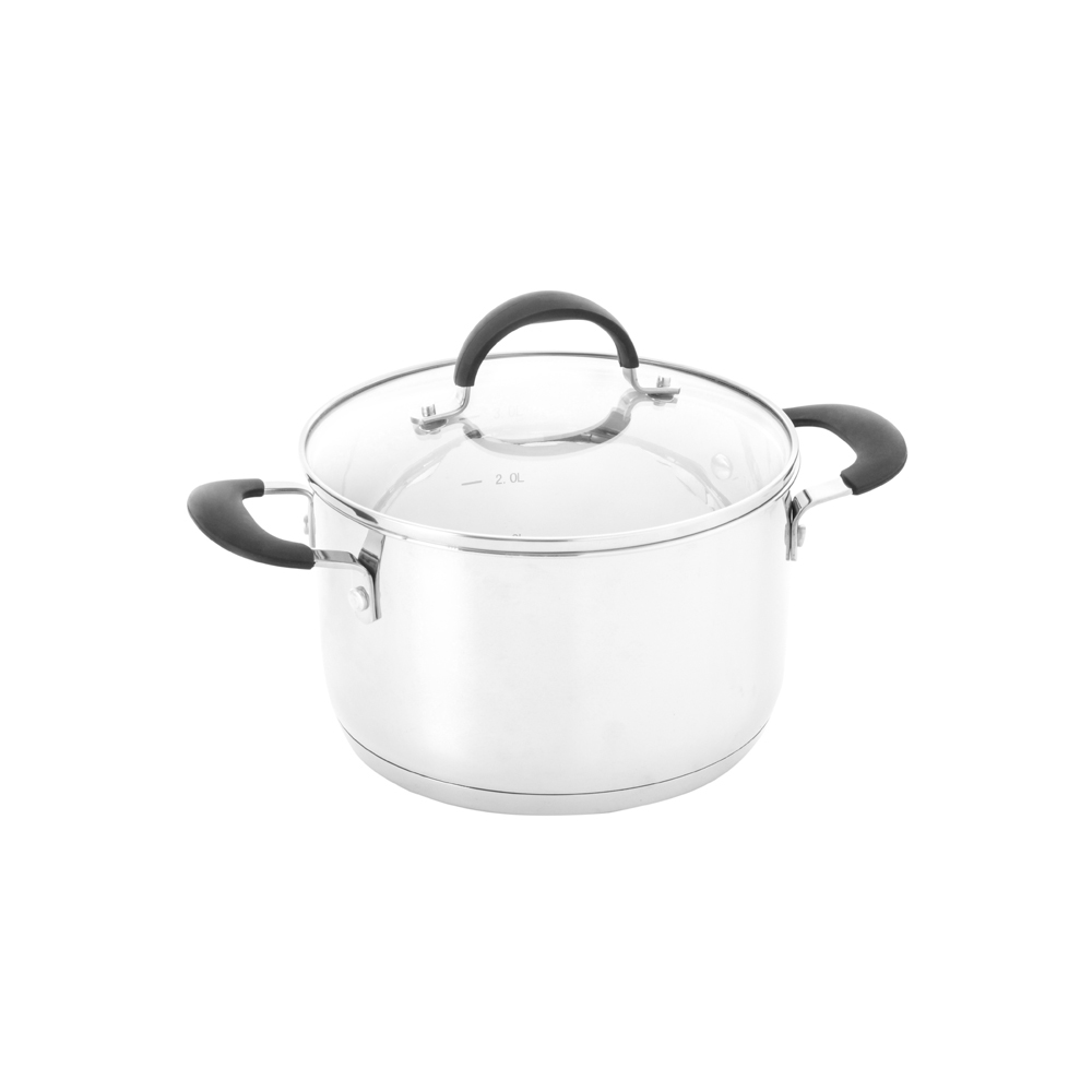 View ProCook Gourmet Stainless Steel Cookware Stockpot Lid 20cm 37L information