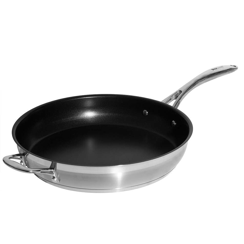 View Stainless Steel Frying Pan 30cm Professional Cookware by ProCook information