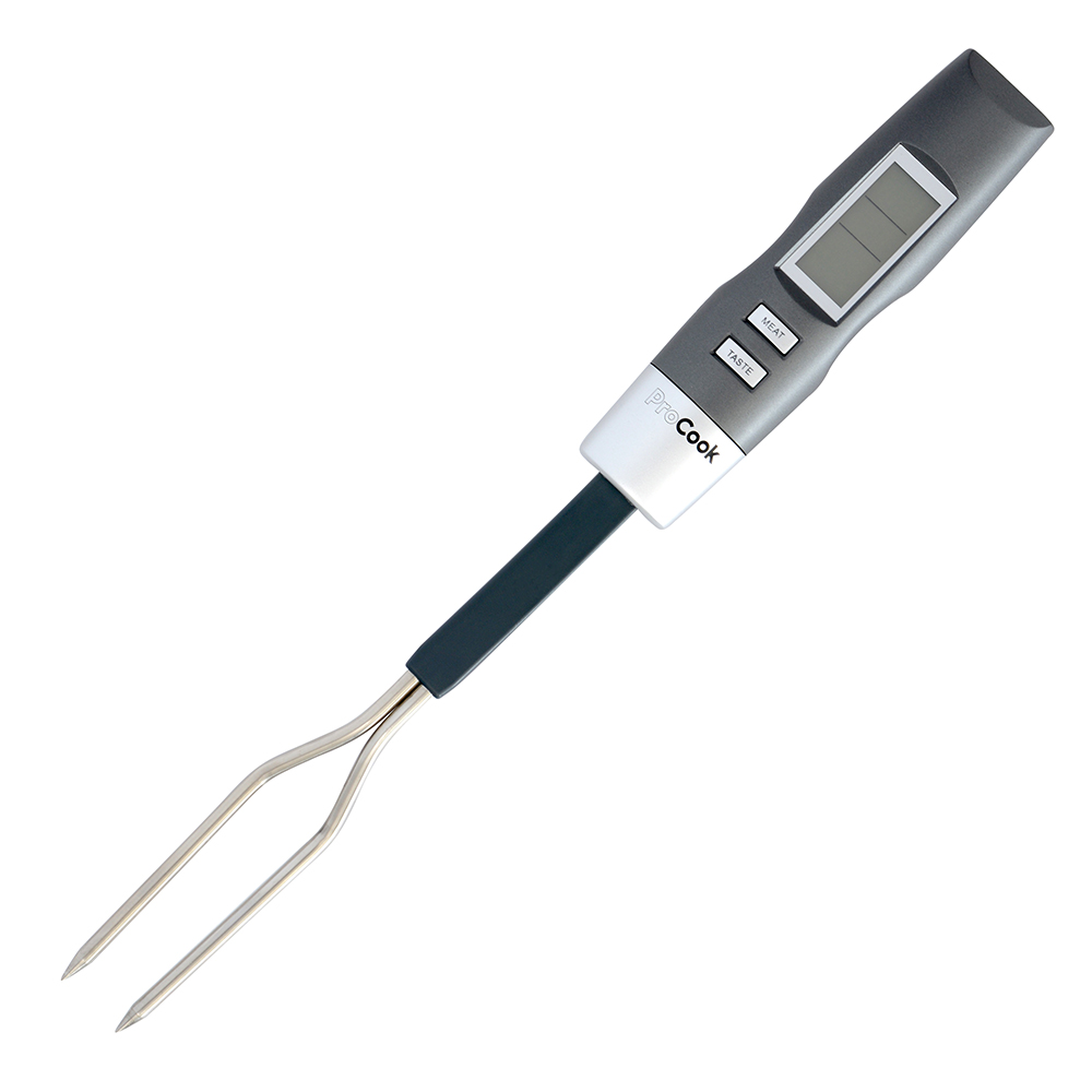 View Meat Thermometer Grey Fork ProCook information