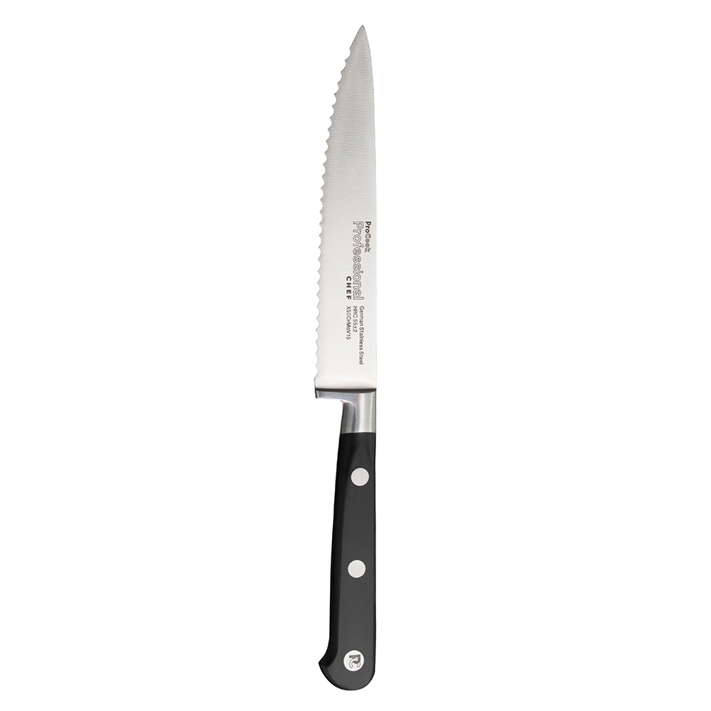 View Serrated Utility Knife 125cm Professional X50 Chef Knives by ProCook information