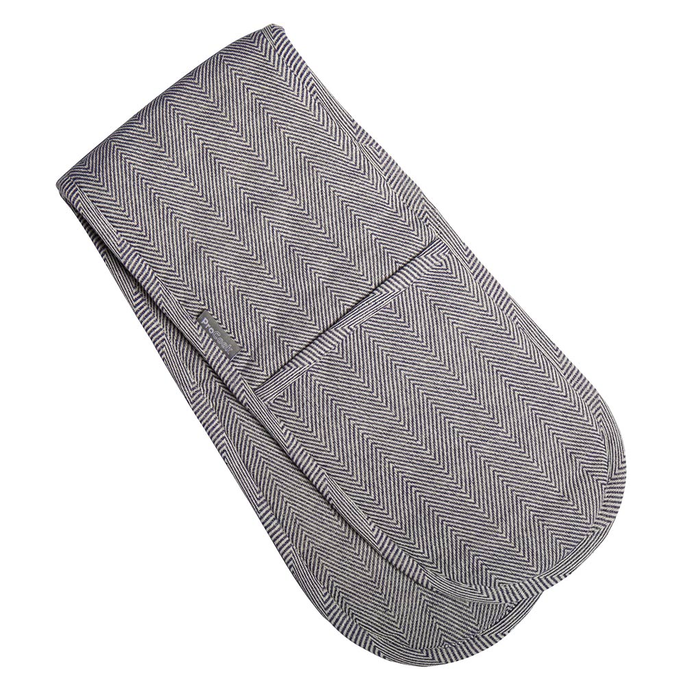 View Double Oven Glove Blue and Grey Kitchen Tools By ProCook information