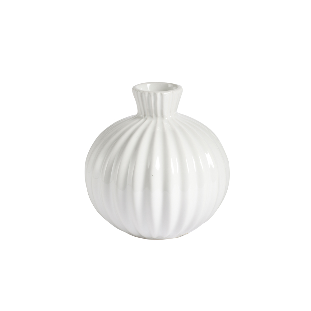 View ProCook Malmo Tableware White Bud Vase 11cm information