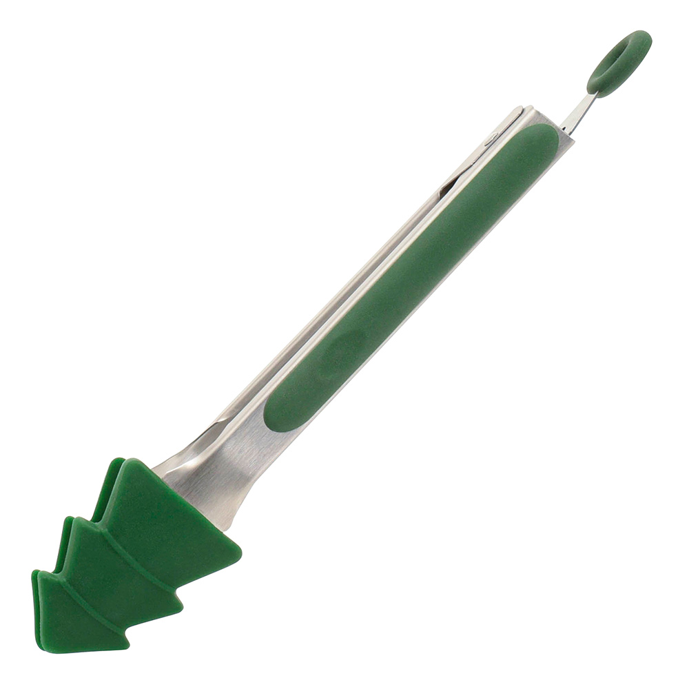 View Christmas Tree Tongs Green Utensils by ProCook information