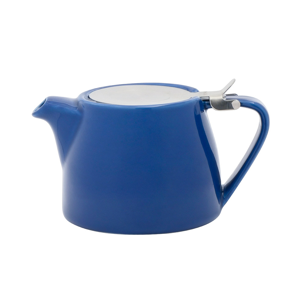 View ProCook Cafe Collection Tableware Blue Loose Leaf Teapot 500ml information