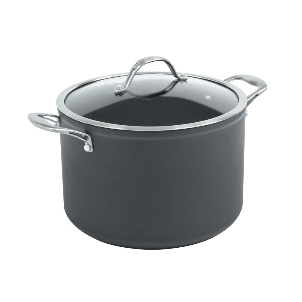 View ProCook Professional Anodised Cookware Induction Stockpot 20cm information