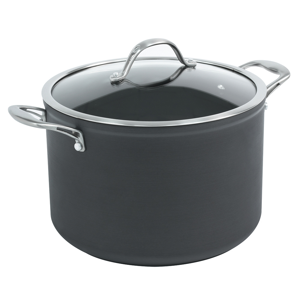 View ProCook Professional Anodised Cookware Induction Stockpot 24cm information
