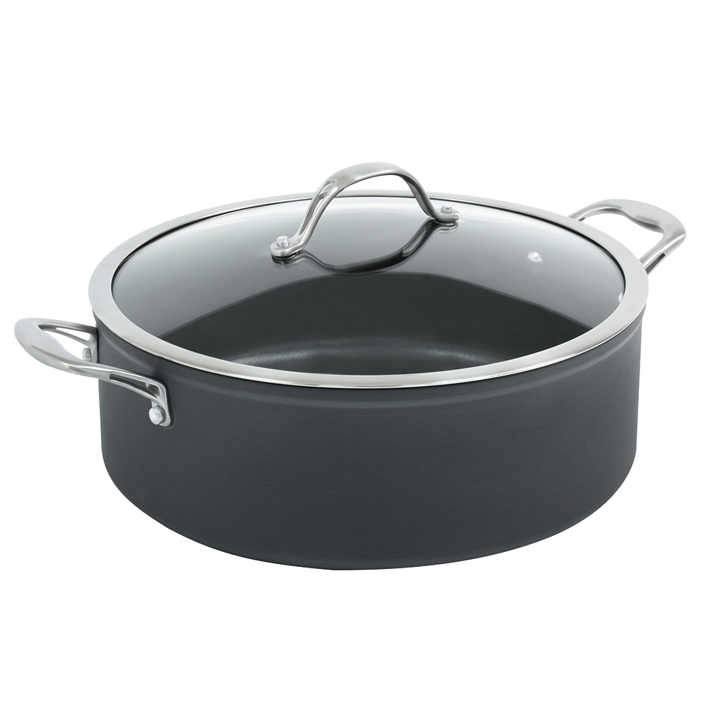 View ProCook Professional Anodised Cookware Induction Casserole 28cm information