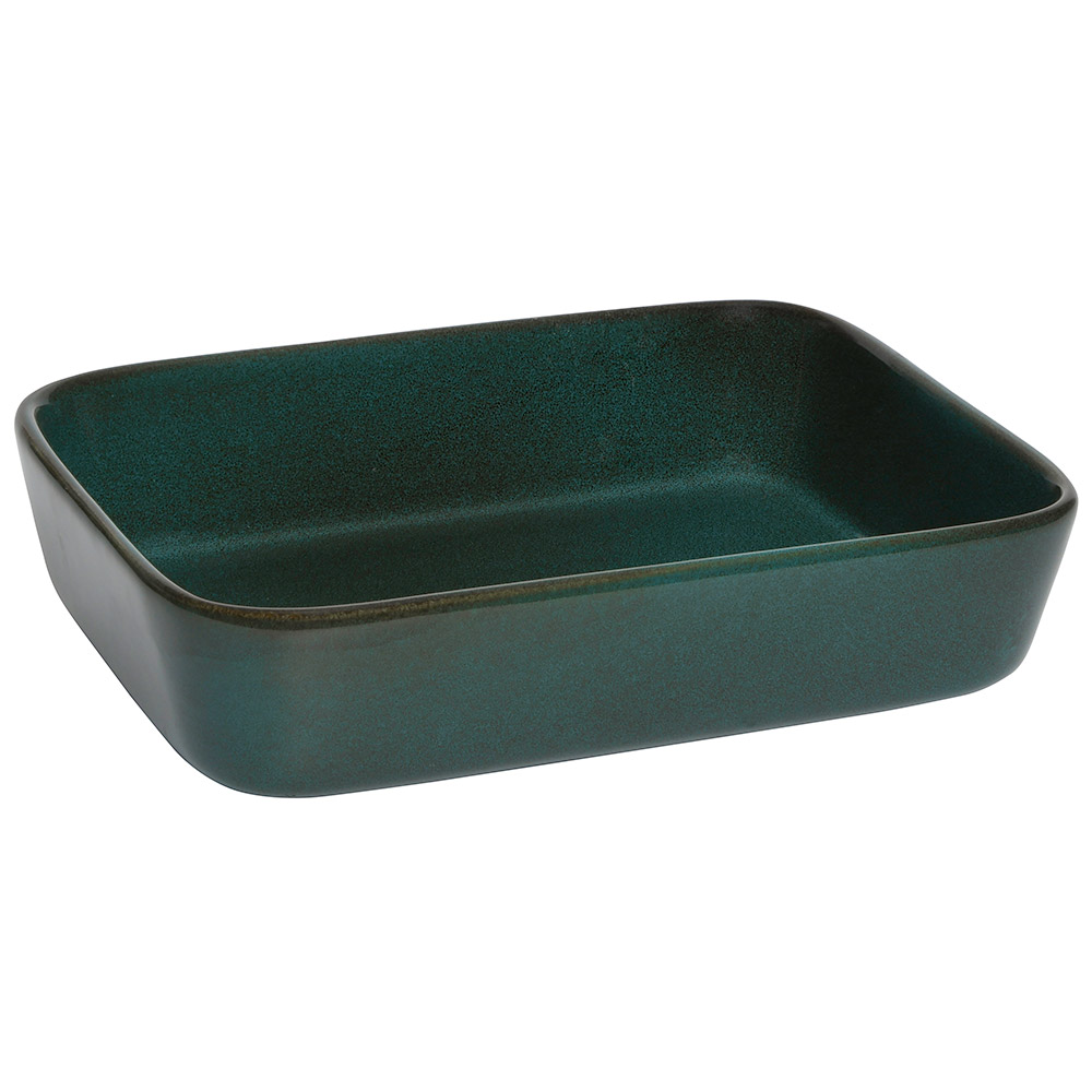 View Reactive Glaze Stoneware Oven Dish Green 27cm Cookware by ProCook information