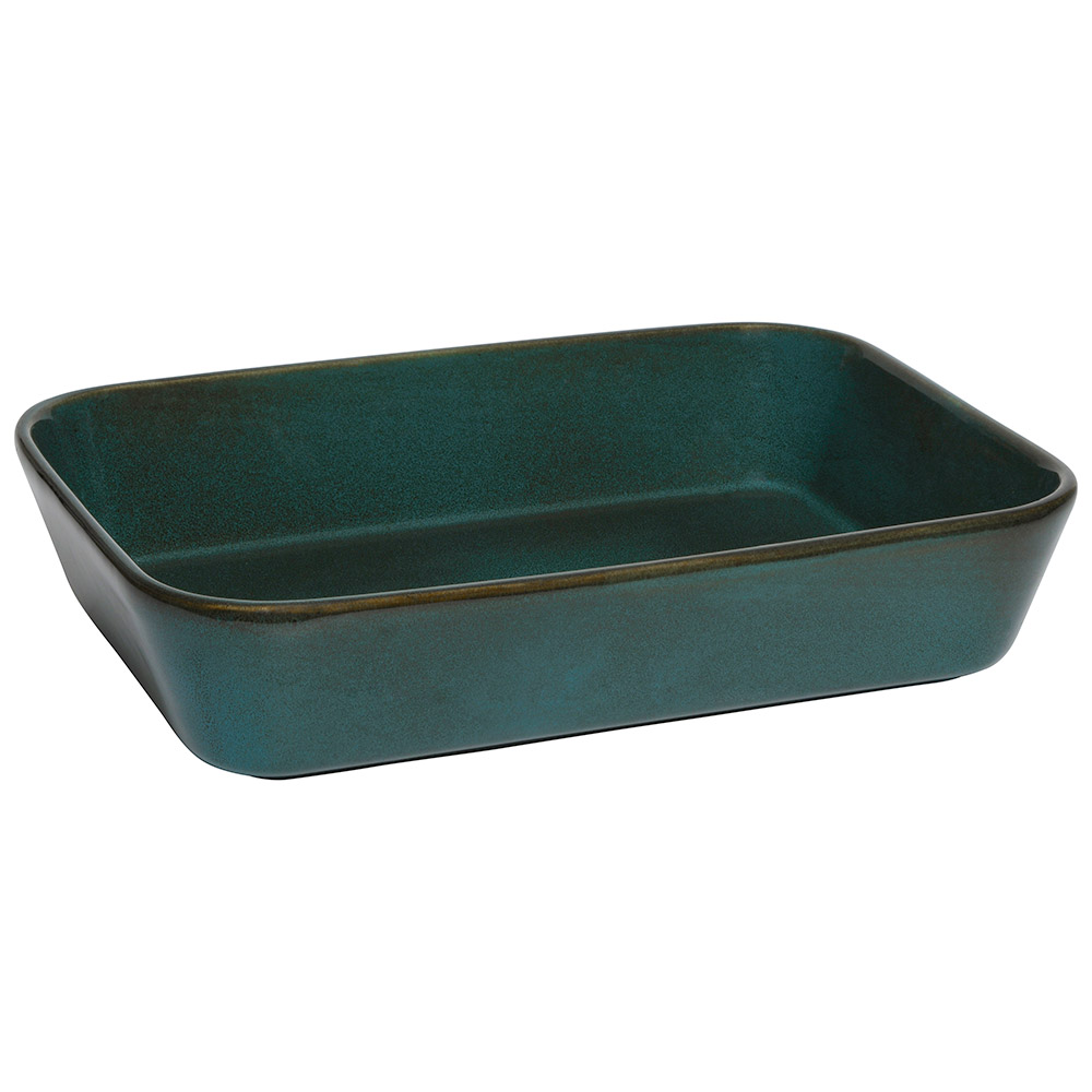 View Reactive Glaze Stoneware Oven Dish Green 35cm Cookware by ProCook information