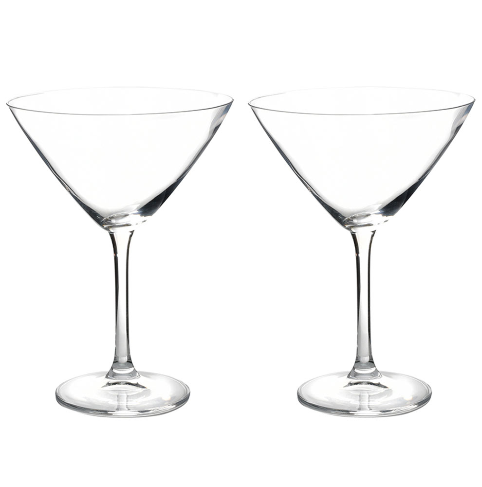 View 2 Martini Glasses Tableware by ProCook information