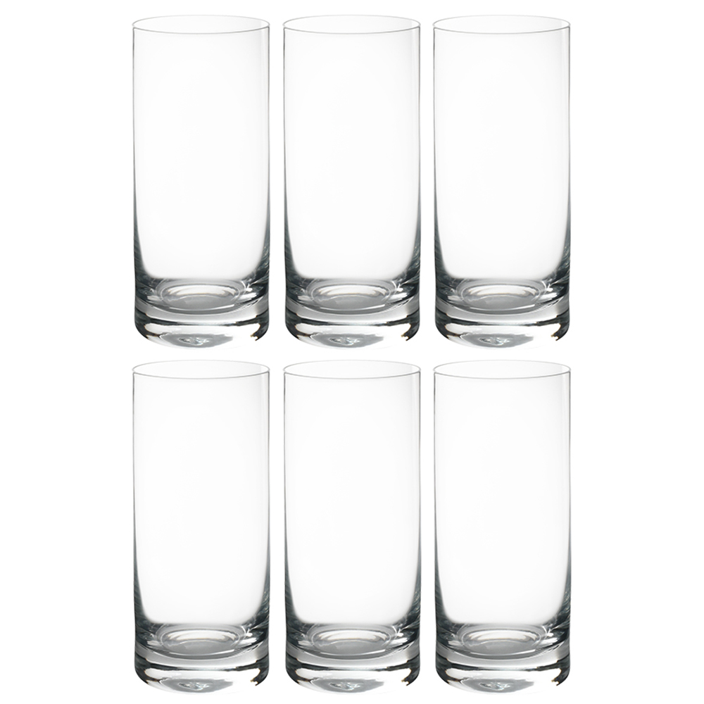 View 6 Highball Glasses Tableware by ProCook information