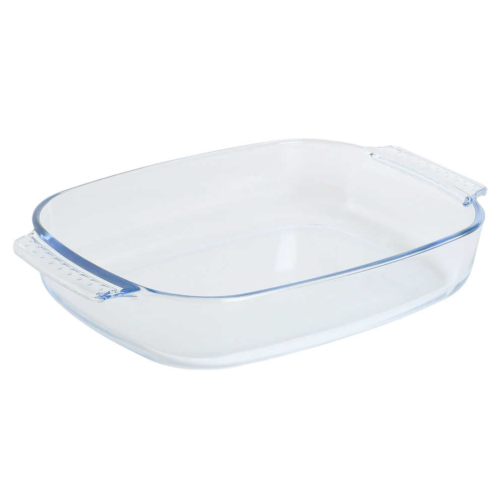 View Glass Rectangular Roasting Dish Cookware by ProCook information