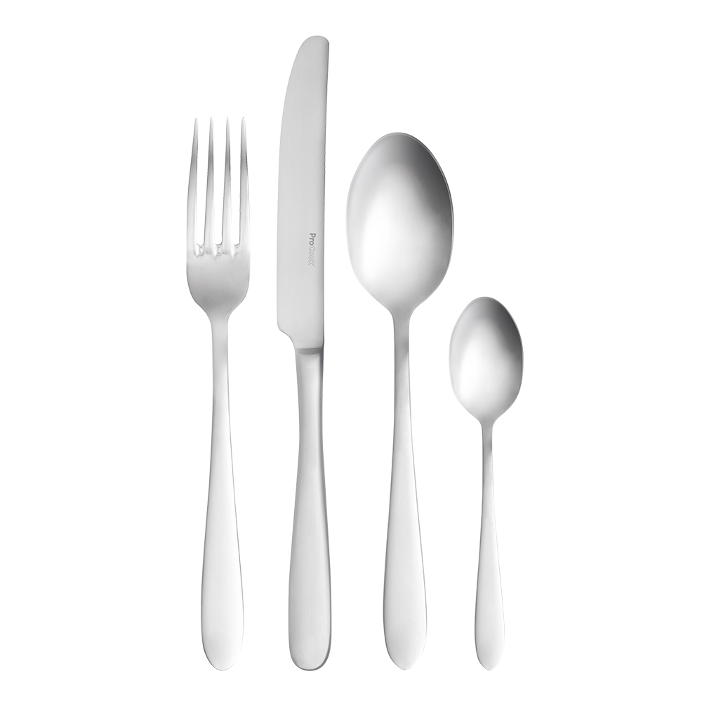View ProCook Soho Tableware Satin Cutlery Set 16 Piece information