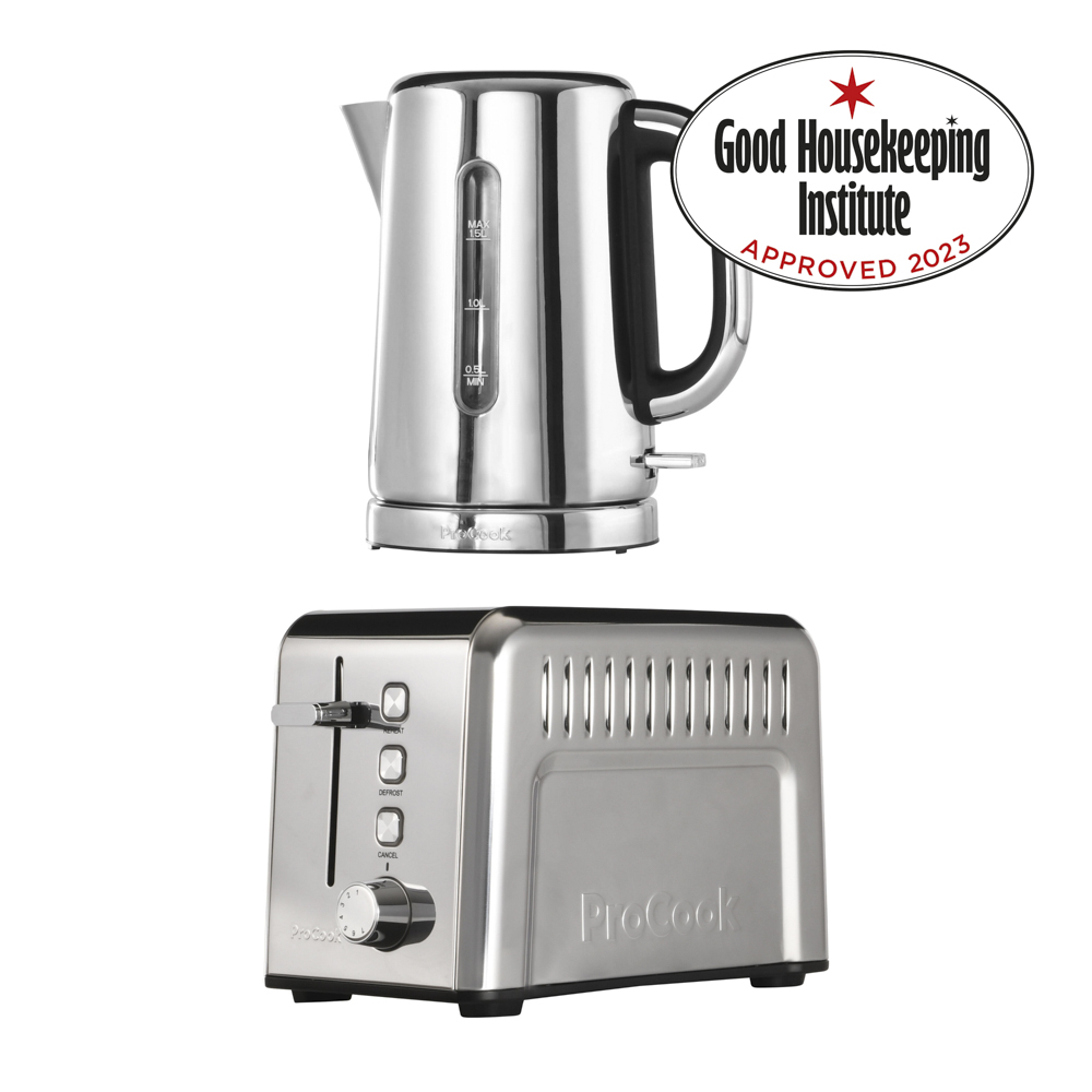 View Stainless Steel Kettle Toaster Kitchenware by ProCook information