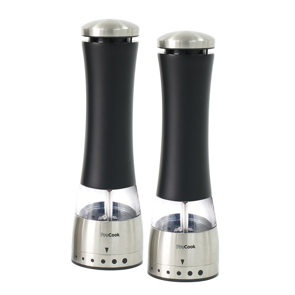 View Electric Salt Pepper Mill Set Tableware by ProCook information