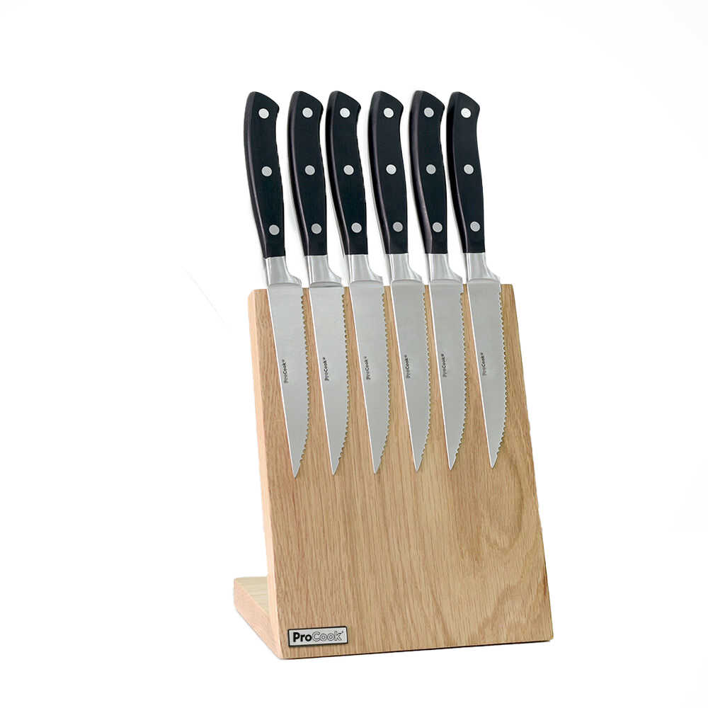 View Steak Knife Set Magnetic Block Gourmet X30 Knives by ProCook information