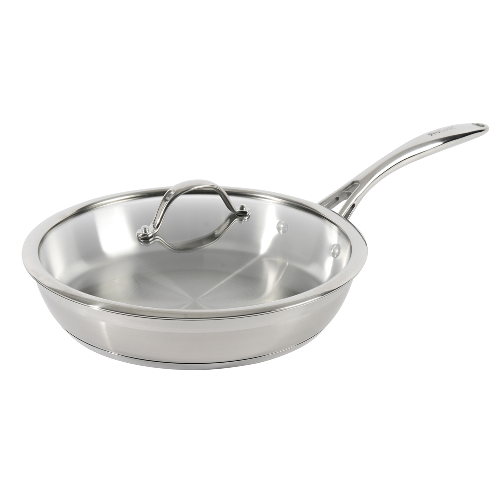 View Stainless Steel Frying Pan With Lid 28cm Cookware by ProCook information