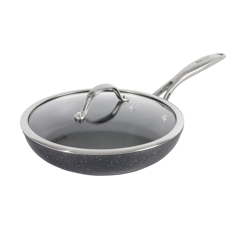 View ProCook Professional Granite Cookware Induction Frying Pan 24cm information